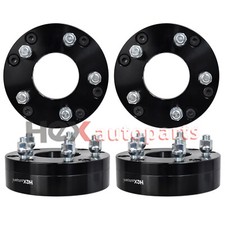 4x 2 Inch Wheel Adapters 6x5.5 Hub To 5x5 Wheel For Chevy Gmc 6 Lug To 5 Lug
