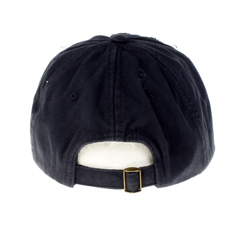 Cappello Da Baseball Militare Stone Washed Navy 1775 Vintage Marina USA Fostex - Foto 13