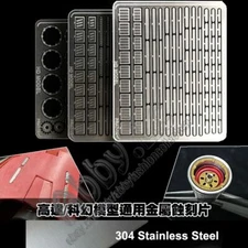 for RG HG 1/144 MG 1/100 PG 1/60 Model 6PCs Etch Sheet Metal Details Add-on Part