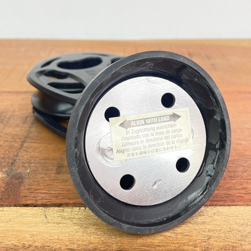 Harken 75mm Standup Big Boat Black Magic Air Block 1974 stehend Bruchlast 4536kg - Picture 5 of 5