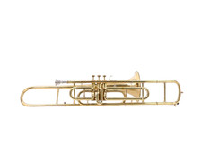 trombone Bb With Case Mouthpiece Nicely Tuned Instrument brass finish