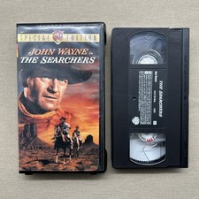 The Searchers (VHS 1956) WB John Wayne Western Special Edition Jeffrey Hunter +