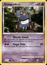 Croagunk Common MT Mysterious Treasures 78/123
