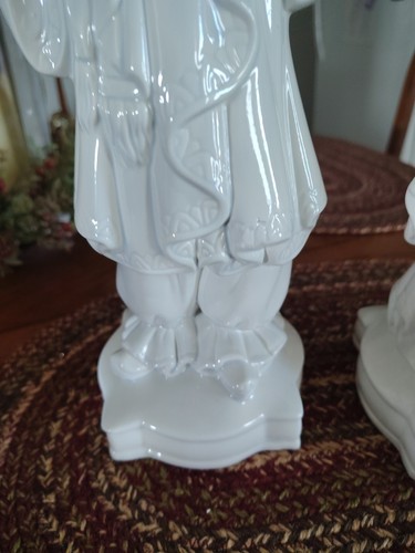 HOLANDA MOLDE 1981 CERÁMICA ASIÁTICA ORIENTAL EMPERADOR Y EMPERATRIZ ESTATUA FIGURAS - Imagen 5 de 13