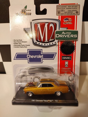 Brand New Castline M2 Machines Auto-Drivers Chevrolet 1967 Chevy Nova SS R29 - Picture 1 of 5