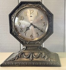 Tiffany Co. New York Art Deco Mantle Clock 8