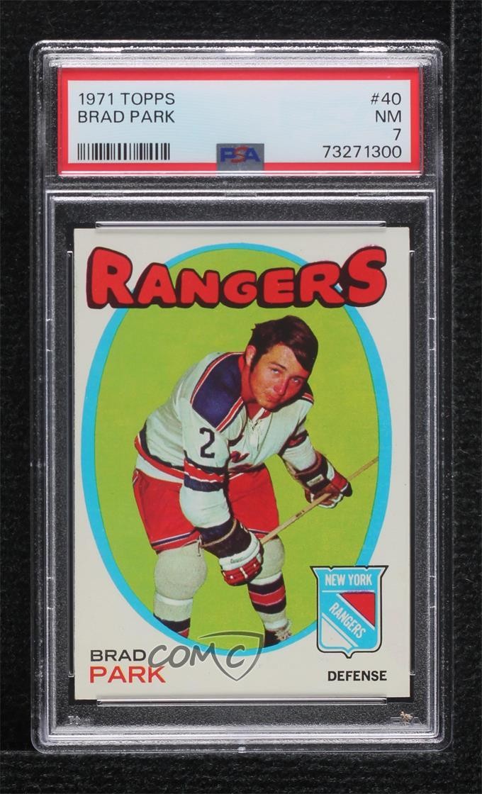 1971-72 Topps Brad Park #40 HOF 07qw