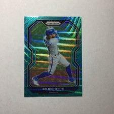 2021 Panini Prizm - Tier II Bo Bichette #158 Teal Wave Prizm