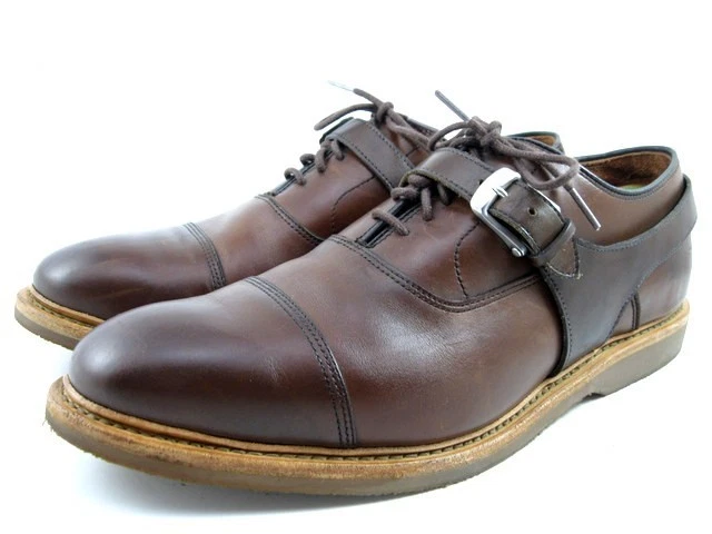 Allen Edmonds "PARK AVENUE VELO" Cap Toe Dress Shoe 11 D Dark Chili USA (696N) - Image 4 of 4