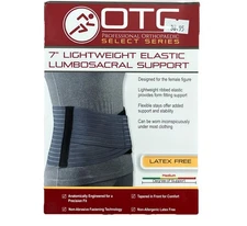 OTC Professional 7" Lightweight Elastic Lumbosacral Support Female 2X-Large 2889