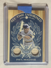 2025 Leaf Lumber Paul Molitor All American Enshrined Dual Bat Material #2/8