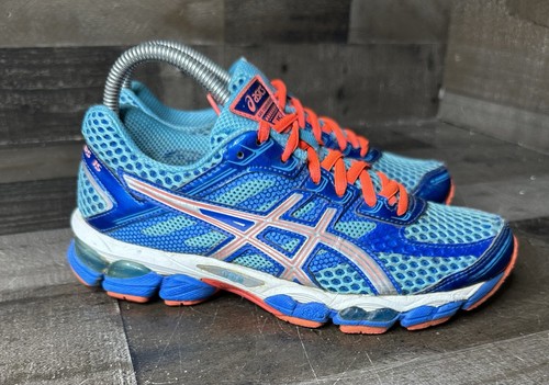 Asics Gel-Nimbus 15 blaue bequeme Damen-Laufschuhe Größe 7 - Bild 4 von 7