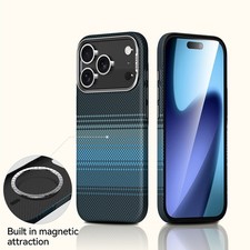 NEW Luxury MagSafe Carbon Fiber Pattern Case For iPhone 17 16 Pro Max