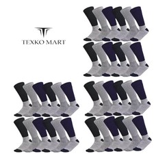 Wholesale Bulk Diabetic Thermal Crew Socks Non-Binding Loose Thick Warm Winter