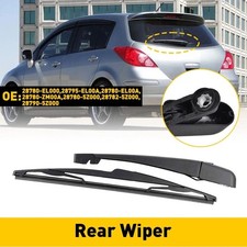 Rear Wiper Arm and Blade Replacement for Nissan Versa 2007 2012 OEM 28795EL00A