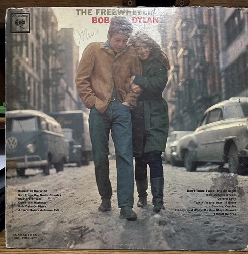 Bob Dylan The Freewheelin’ Bob Dylan 1973 2 Eye Mono Vinyl Fair Surface Noise