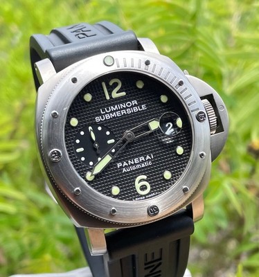 Panerai Luminor Submersible PAM00025 Titanium {FULL SET}