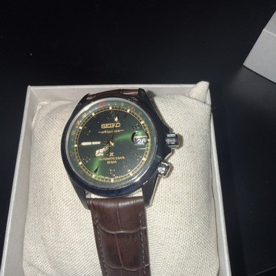 Seiko Prospex Automatic Stainless steel 39.5 MM Green Dial Watch SPB507J1