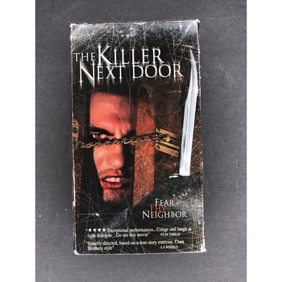 ''The Killer Next Door'' VHS Rare Horror Suspense Thriller