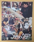 Army Black Knights Pitt Panthers Football Program 11/17 1973 Tony Dorsett 2 TDs — photo 1