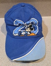 Disney World Kids Mickey Baseball Cap Youth Hat Embroidered Adjustable