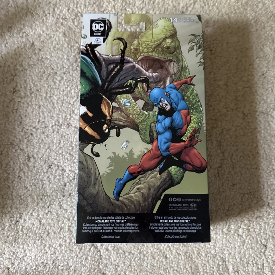 DC Direct Digital The Atom Ray Palmer Silver Age 7" Figure Mcfarlane Multiverse - Image 2 of 4