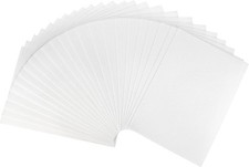 White Glitter EVA Foam Sheets 11x8 Inch 2mm Thick for Crafts DIY 24 Pcs