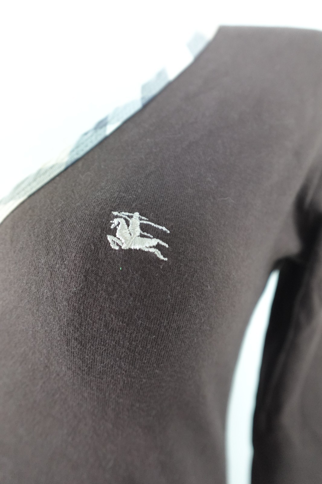 Burberry London Women's Sweater Size S T-Shirt Woman Italy Casual Vintage Cotton thumbnail 4