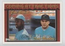 1994 Topps Coming Attractions Spanish Carl Everett Dave Weathers #781 0q3