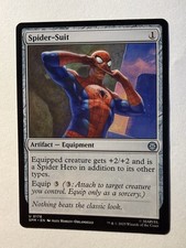 Spider-Suit #176 Near Mint SPM Marvel's Spider-Man Magic MTG