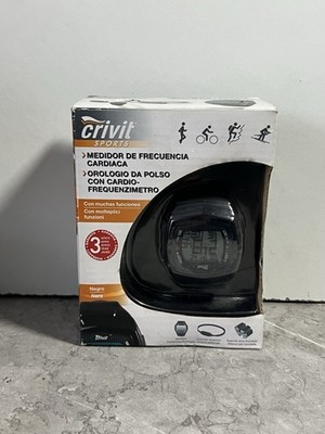 CRIVIT SPORTS Pulsmesser Timer Alarm Uhr + Aufsätze