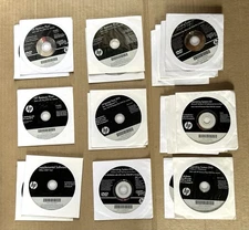 20 DISC LOT HP Restore Plus MICROSOFT WINDOWS Operating System INSTALLATION DVDs