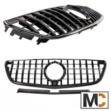 Panamericana Frontgrill Kühlergrill Schwarz für Mercedes Vito W447  Kamera 14-19