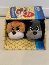 Pound Puppies Mini Classics 2-Pack Plush Puppies with Adoption Certificate NIB