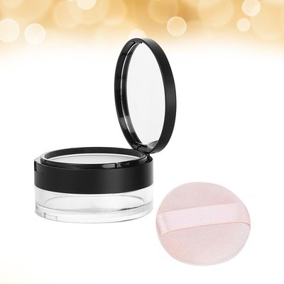  1pc tragbare Make-up Puder Box Powder Subpackage Case Spiegel Typ Lagerbehälter