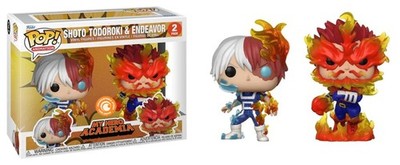 Funko POP! Animation - My Hero Academia: Shoto Todoroki & Endeavor (Crunchyroll)