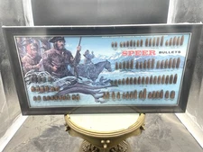 Vintage Speer Advertising Lewis & Clark Bullet Board 60s/70s Still In Plastic