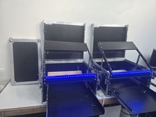 Swan Flightcase 52x53x32cm mit 10HE Rack gene...
