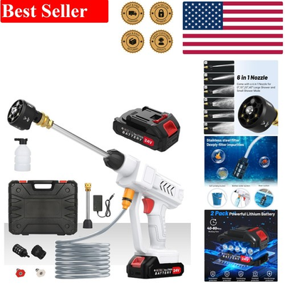 #ad Versatile Handheld Pressure Washer with 16m Hose Ultimate Cleaning Companion $93.99
