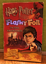 VINTAGE HARRY POTTER AND THE GOBLET OF FIRE FLASHY FOIL 34 FOIL VALENTINES