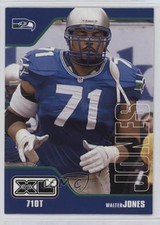 2002 Upper Deck XL Walter Jones #428 HOF 7v7