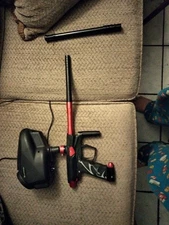 Defy D3s Paintball Marker with Barrel Kit and Loader That Has A Speed Feed