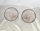 Dansk Hanna Smoky Purple Amethyst Bowl Clear Stem Wine Water Tea Compote Goblets — photo 5