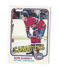 1981-82 O-Pee-Chee #176 Bob Gainey VG