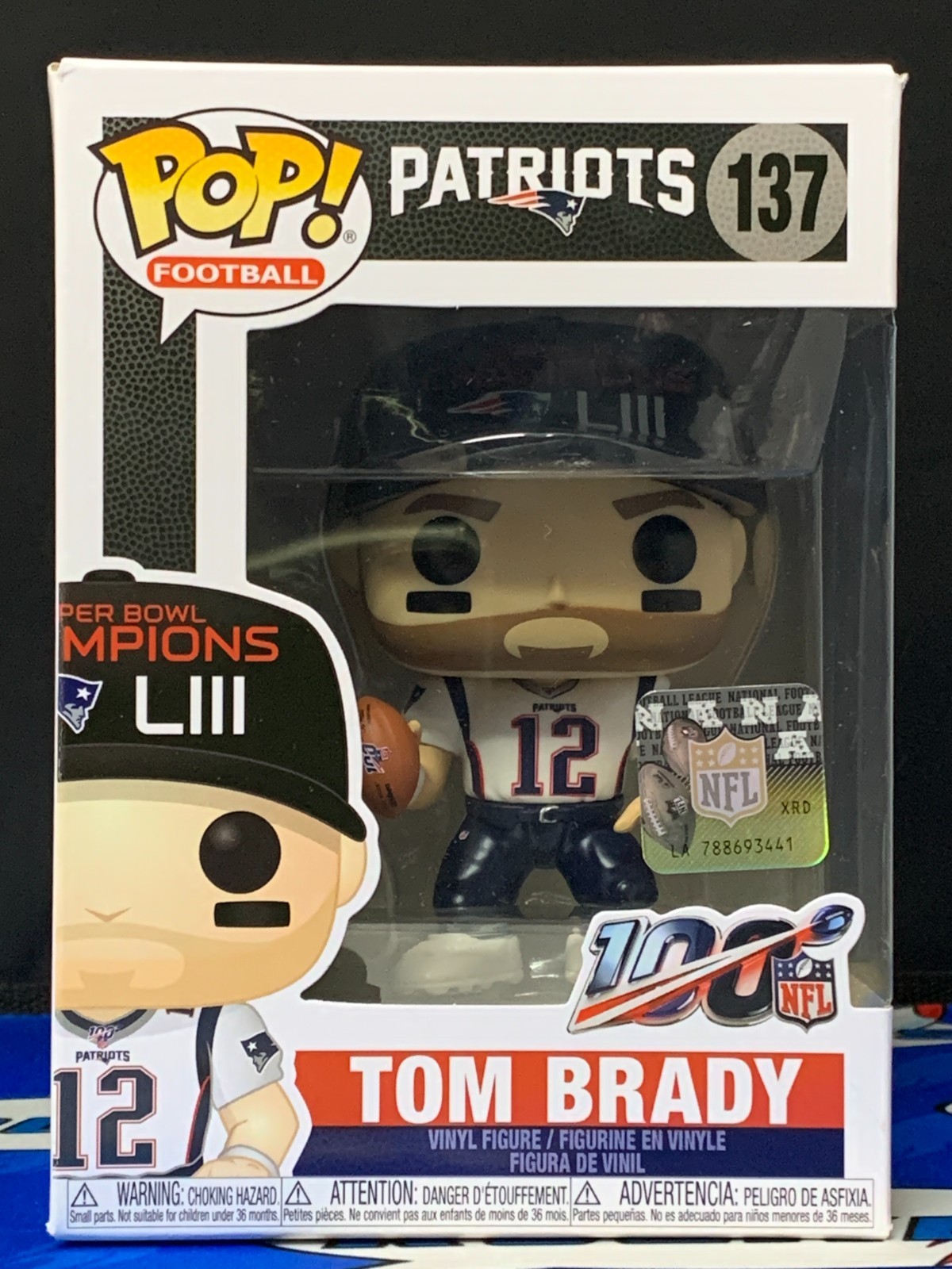 Funko Pop! Fútbol Americano - Nfl New England Patriots - Tom Brady #137