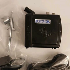 Master Airbrush Kit Mini Air Compressor 