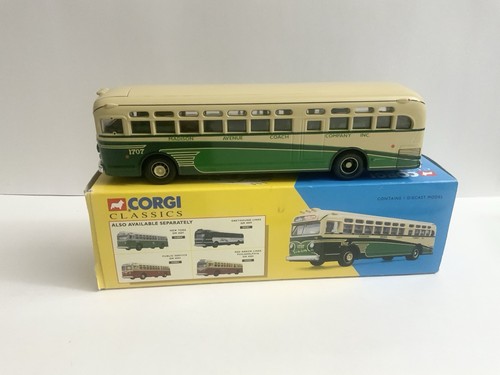 Corgi Classics 98604: Modellino Di Bus Fifth Avenue General Motors 4507. Colore Giallo, Nuovo In Scatola. Per Collezionisti!