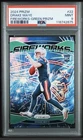 2024 PANINI PRIZM FIREWORKS GREEN WAVE #22 DRAKE MAYE ROOKIE RC PSA 9