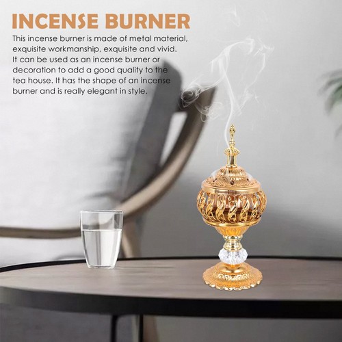 Aromatherapy Burner Incense Sticks Holder Censer Bakhoor Frankincense Resin - Picture 5 of 12