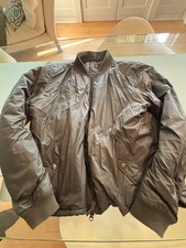Barbour Steve McQueen Oil Field Quilt Bomber Jacket XL Mens Coat olive green